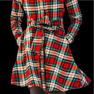 Kiel James Patrick Cozy Cabin Flannel Dress